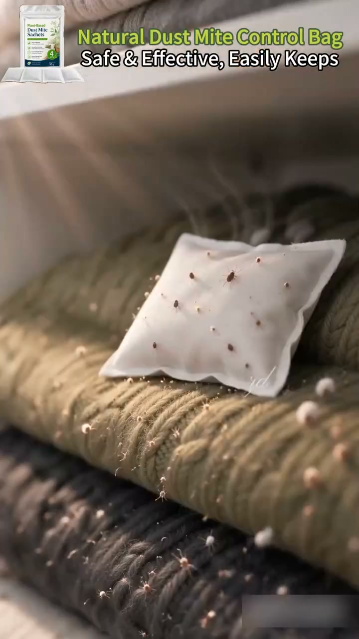 Plant-Based Mite Repellent Pouches