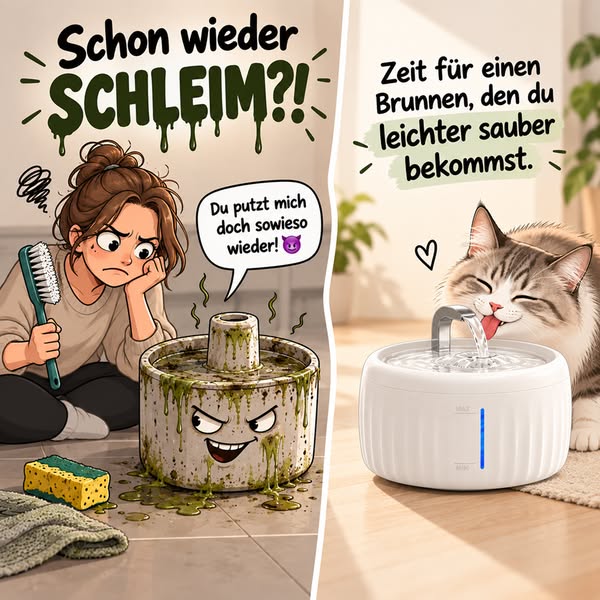 Willst du deine Katze wirklich daraus trinken lassen?