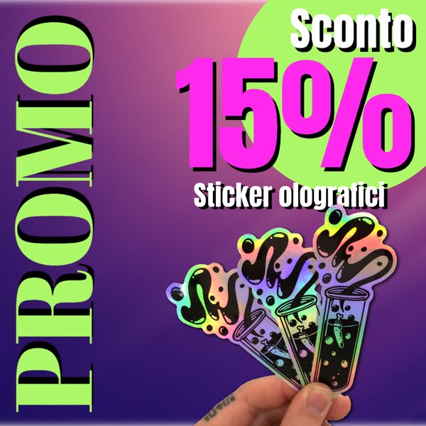 STICKERS OLOGRAFICI