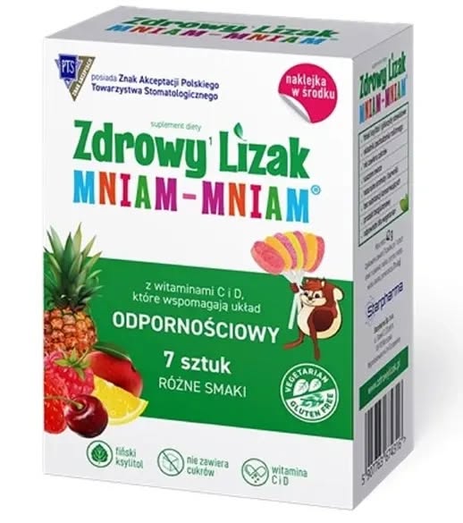 substancja wypełniająca: izomalt