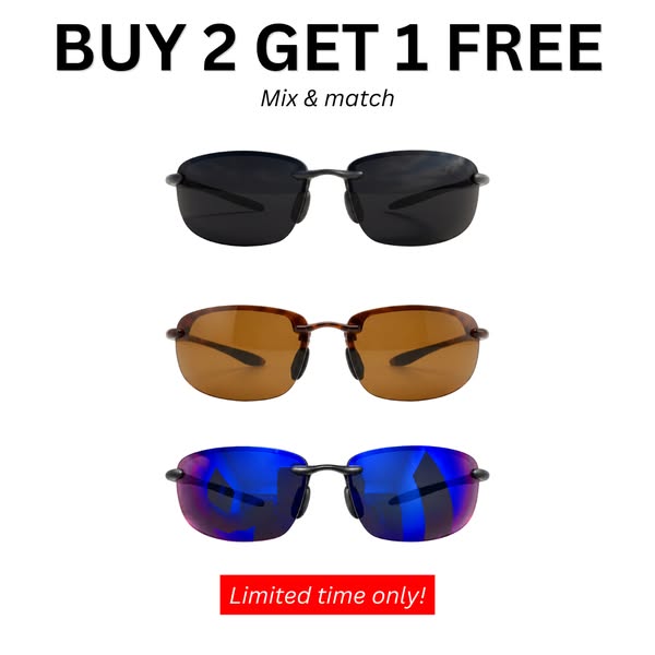 Buy 2 get 1 free, mix & match