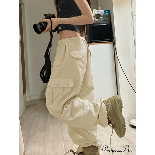 Women Fashion Casual Drawstring y2k Pants