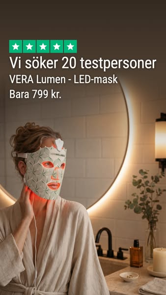 Vi söker 20 testpersoner!