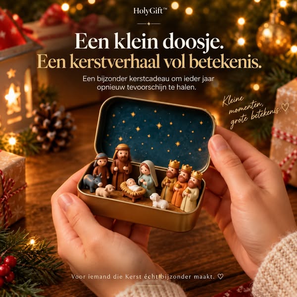 Een klein kerstcadeau met een grote betekenis