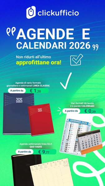ClickUfficio: Agende e Calendari 2027