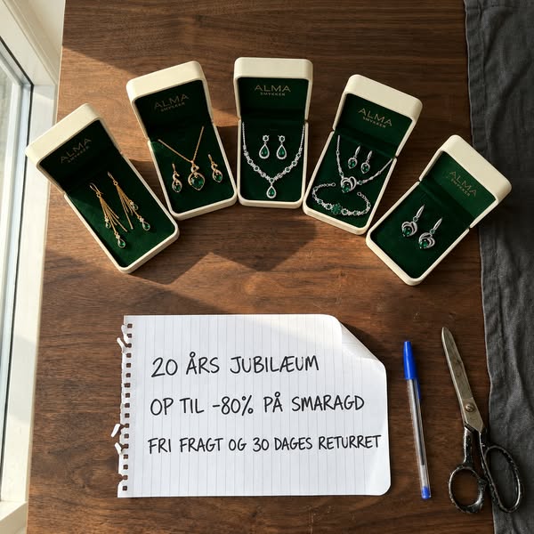 Smaragd op til -80%