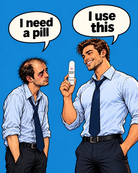 The $17 "Panic Inhaler" on everyone's Facebook