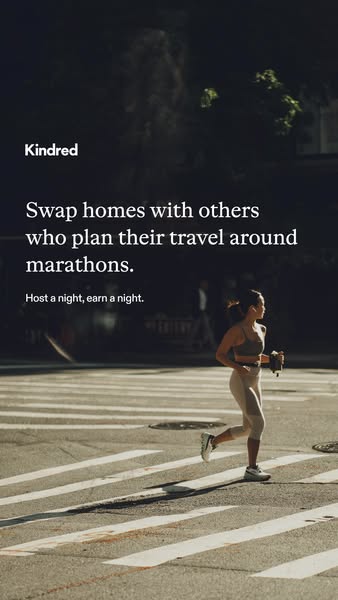 Stay in real homes for race week