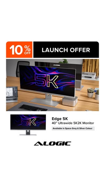 40” 5K Ultrawide + USB-C Docking