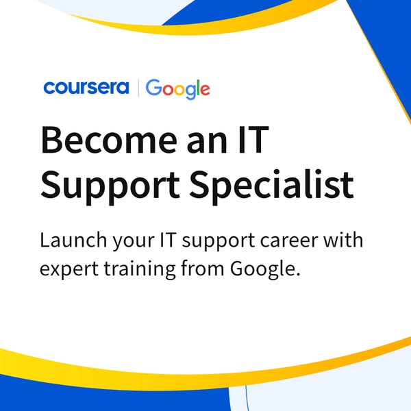 Google IT Support Professional Certificate
