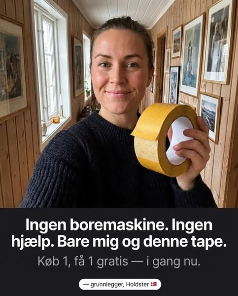 Endelig kan du hænge alt op selv