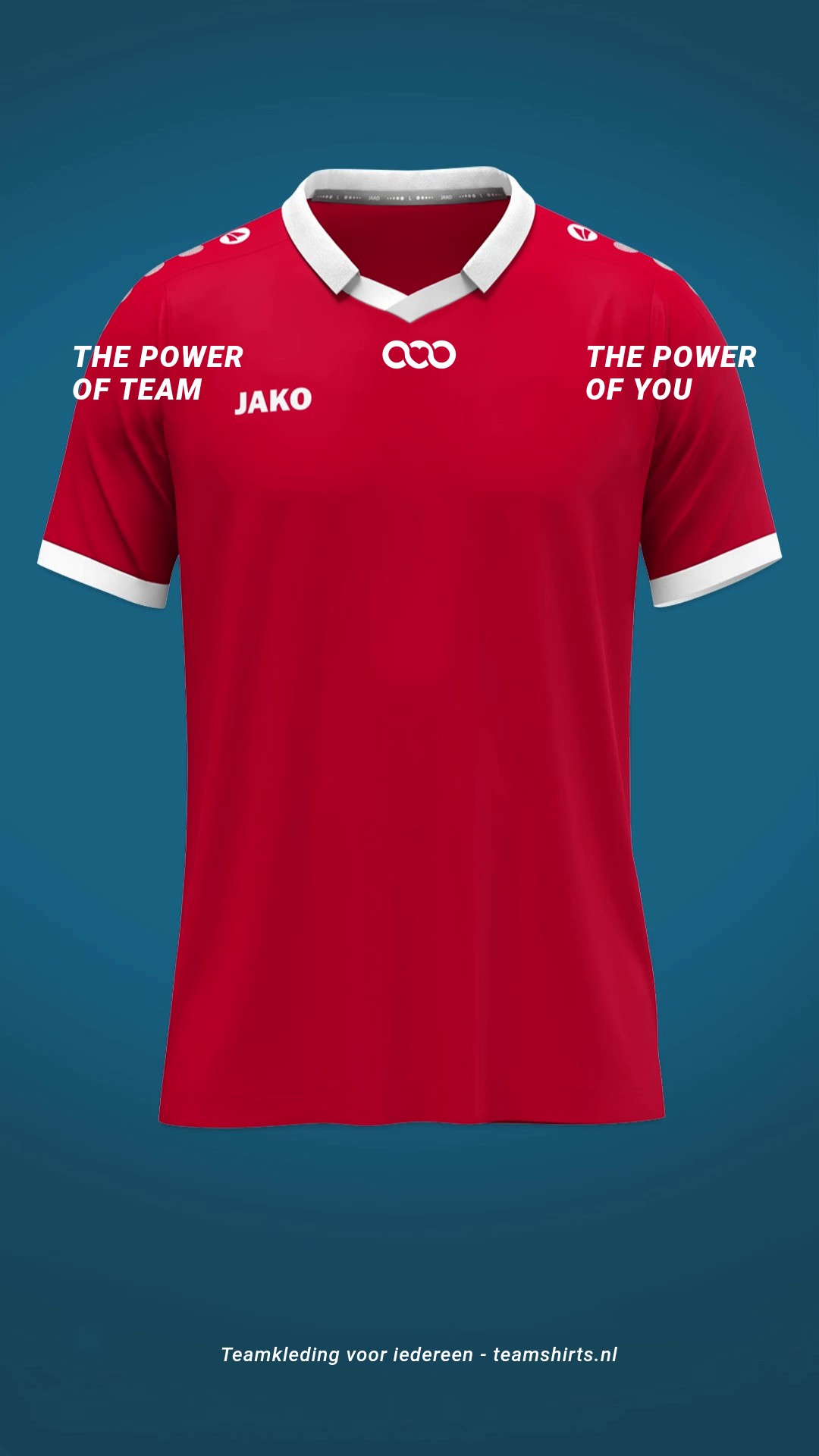 Ontwerp nieuwe teamkleding voor je team