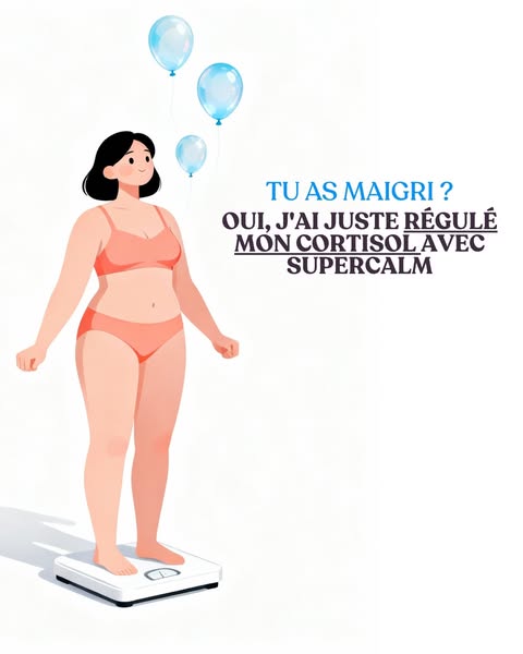Moins de cortisol, plus de toi, dès aujourd'hui !