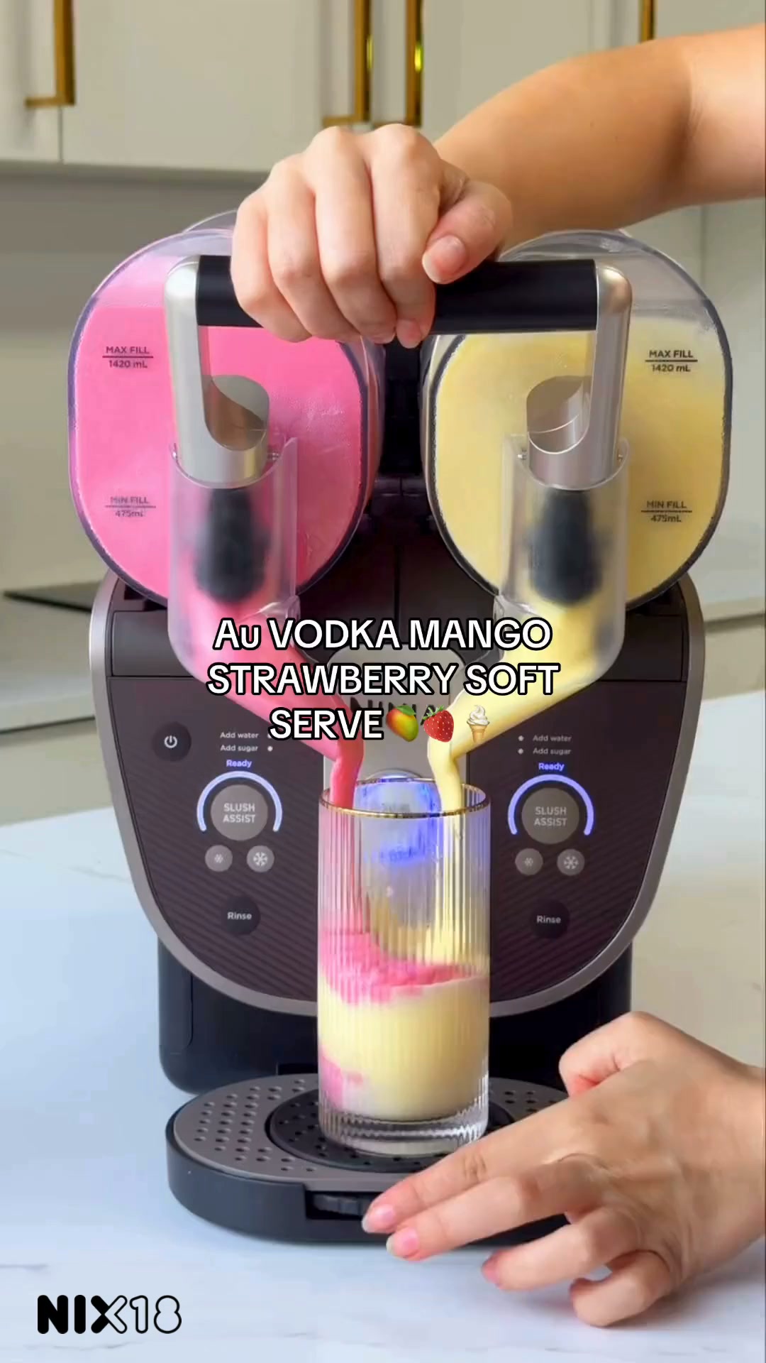 Au Vodka Frozen Cocktails