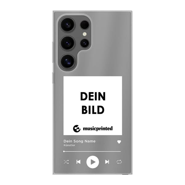 MusicPrinted Song Handyhülle für Samsung
