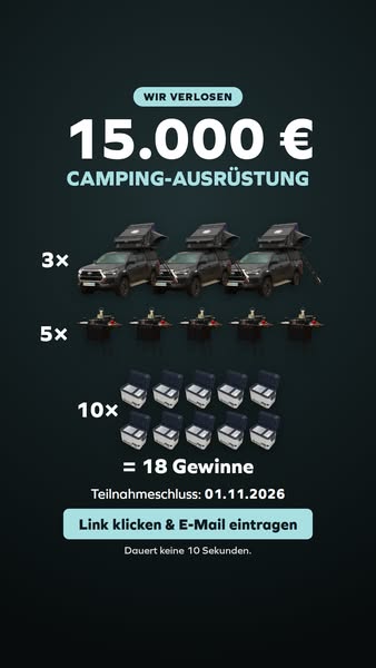 XXL Dachzelt Gewinnspiel!