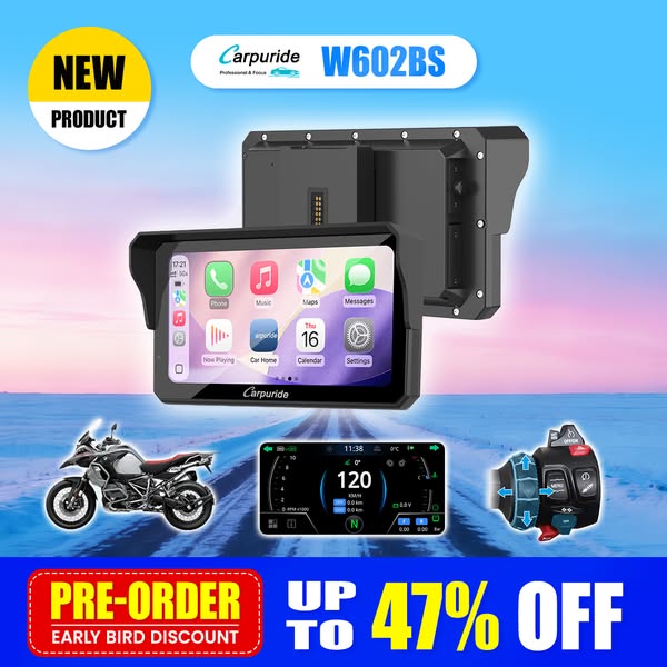Carpuride W602BS: Wonder Wheel Control at Your Fingertips