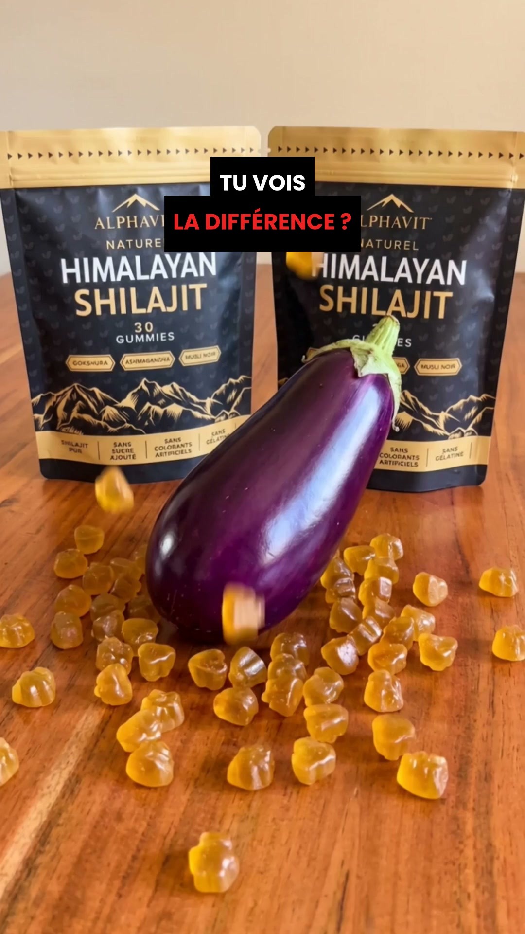 Anúncio de Alphavit Gummies