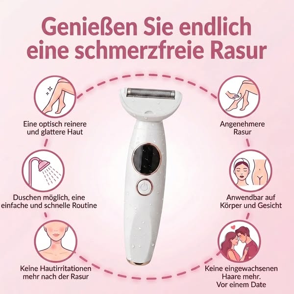 Eine hautschonende Rasur