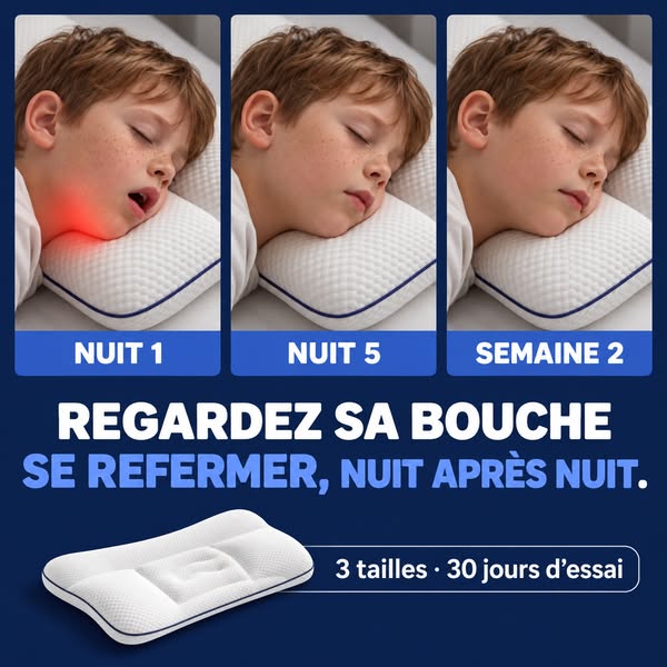 Soutenez sa croissance, nuit après nuit.