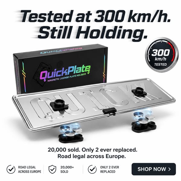Pop License Plates Off In Seconds