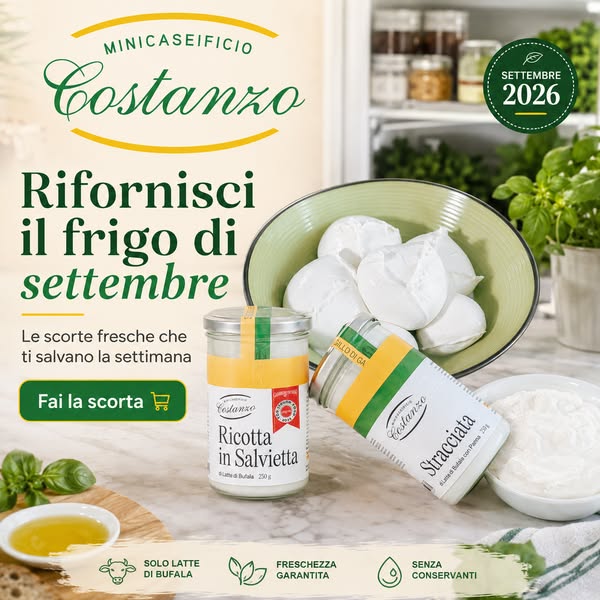 La spedizione è gratuita per ordini a partire da 59€.