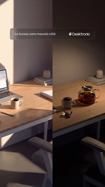 Le bureau sans mauvais côté