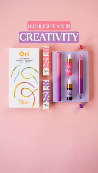 An Infinitely Refillable Highlighter