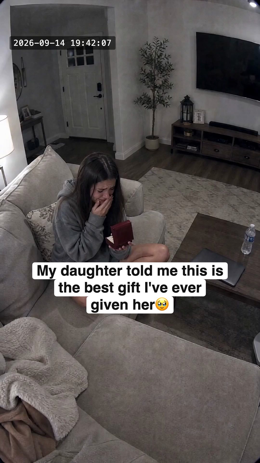 She Couldn't Stop Crying -- Watch Her Reaction!