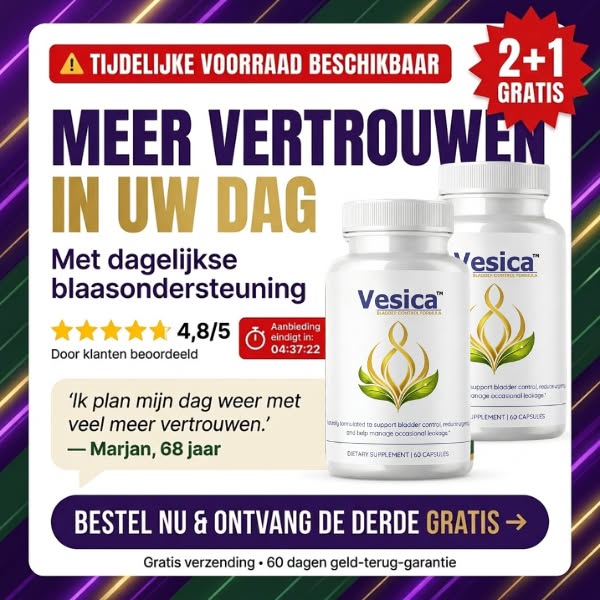 Herstel Volledige Blaascontrole Binnen 7 Dagen >>