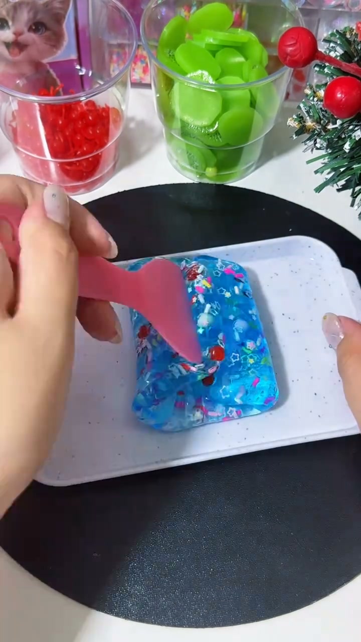 50% OFF NOW! DIY Fried Ice Squishy Toy Kit – Cat claw design, squishy fun & creative – Perfect for sensory play & stress relief for ki