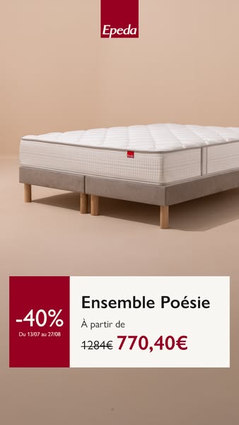 40% sur votre ensemble