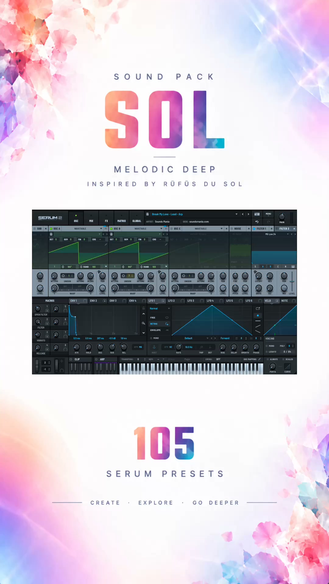 The best RÜFÜS DU SOL-inspired pack.