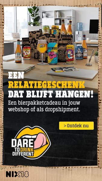 Zakelijke bierpakketten, ook alcoholvrij