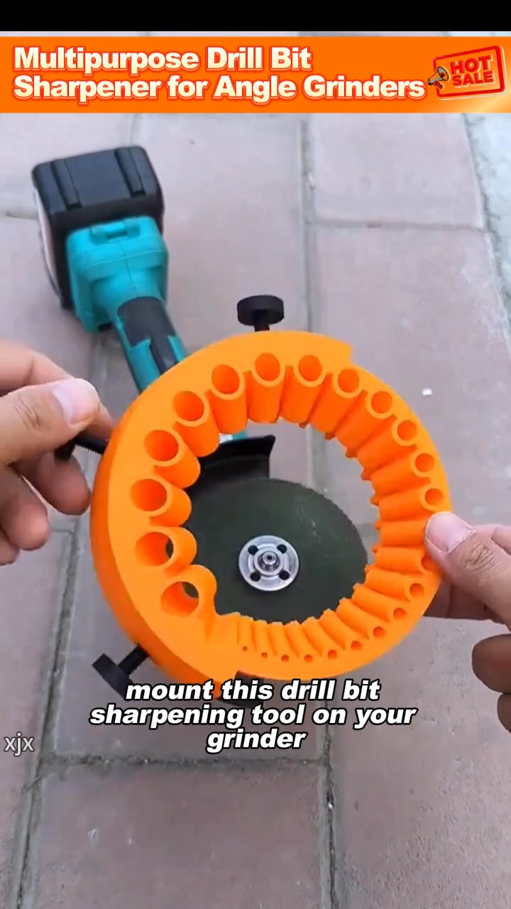 Hot SaleMultipurpose Drill Bit Sharpener for Angle Grinders