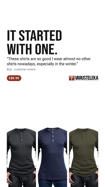 Merino Henley. Start with one.