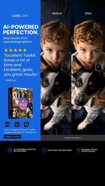 One Click. Smarter Retouching.