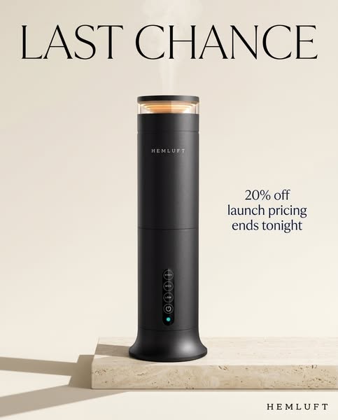20% off launch pricing ends tonight