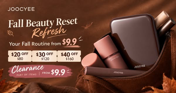 Fall Beauty Reset From $9.9