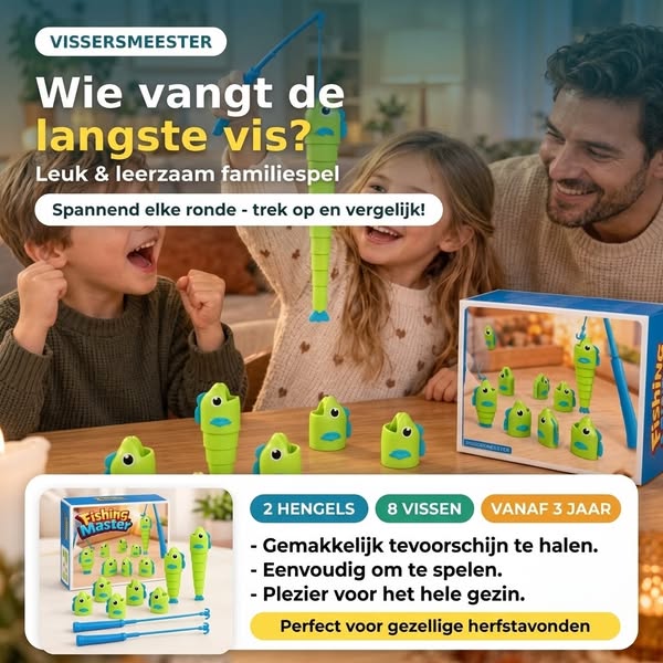 Fishing Master leerzaam visspel voor het hele gezin