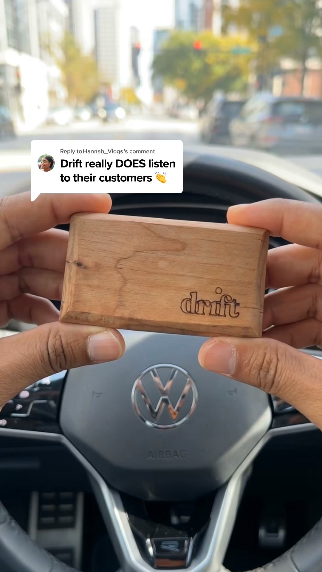 Wood Car Freshener