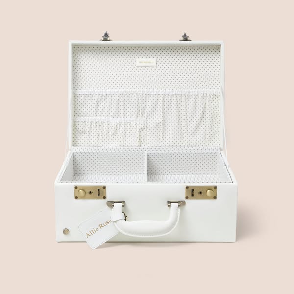 memory box | keepsake box in ivory white