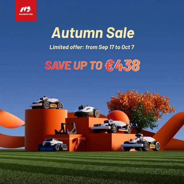 Mammotion Autumn Sale