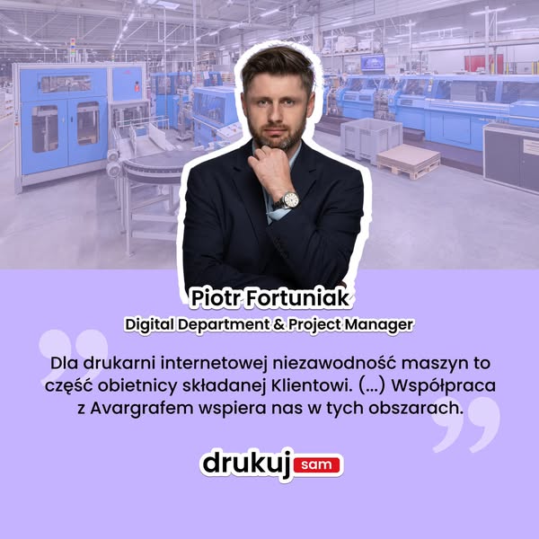 Anúncio de DrukujSam.pl - Profesjonalna Drukarnia Internetowa