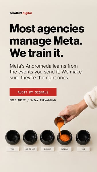 Teach Meta who buys