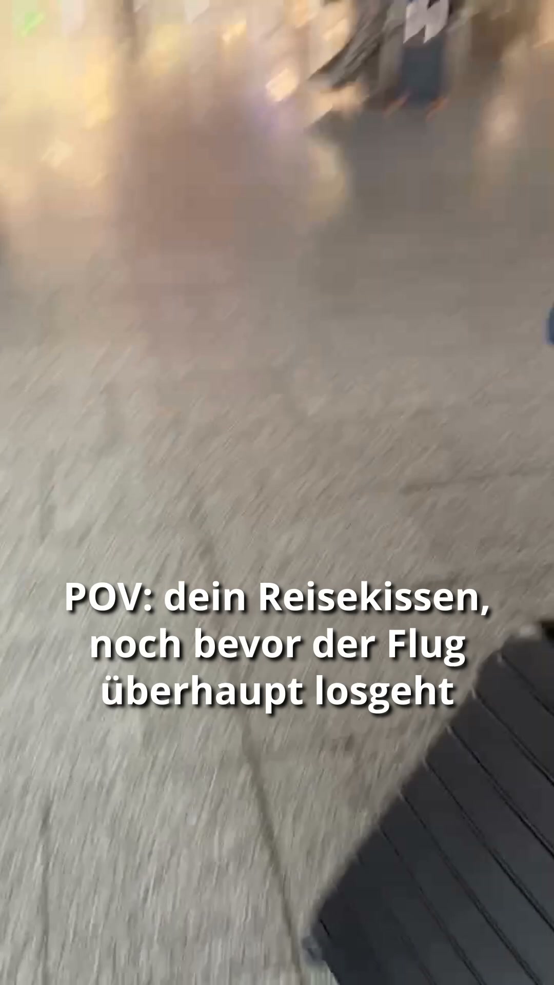 Zeit für ein besseres Reisekissen.