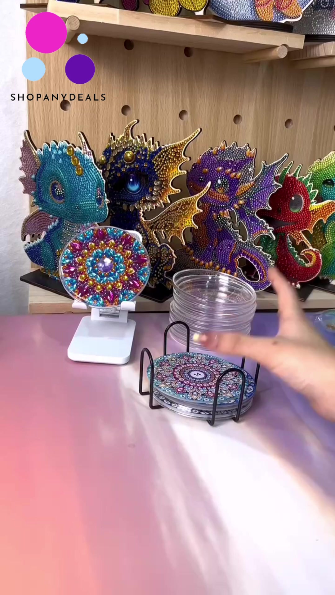 Newest Diamond Painting Coaster Kits!On Sale