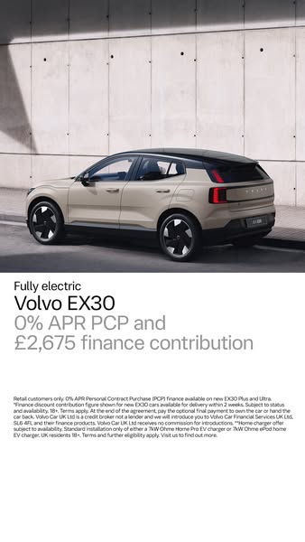 Test drive the Volvo EX30