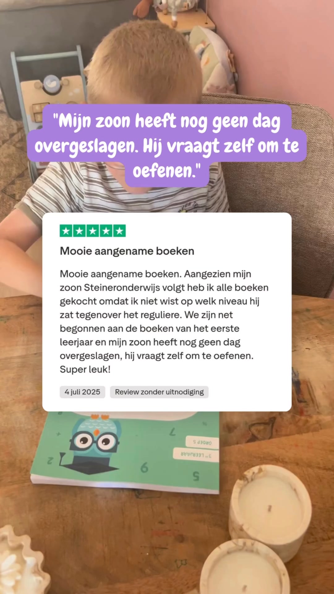 4,8 op 5 bij 56 ouders