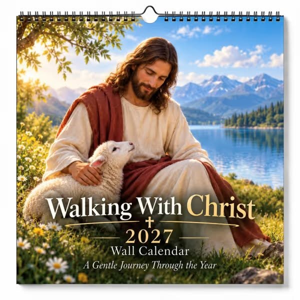 2027 Seasons of Faith Wall Calendar | 12 Months of Christian-Inspired Ar